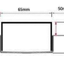 65TRiMTLF Tile Flange gallery detail image