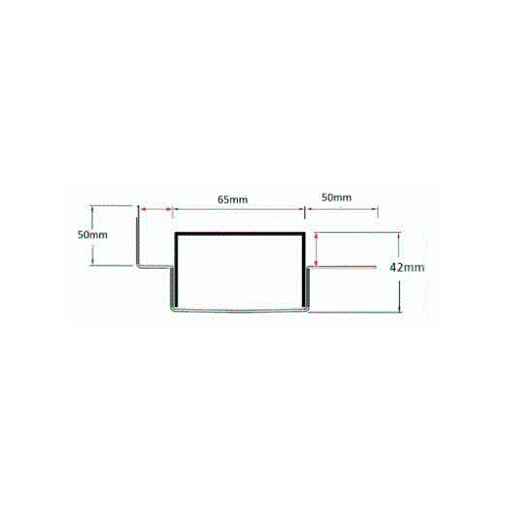 65PSiMTLF Tile Flange gallery detail image