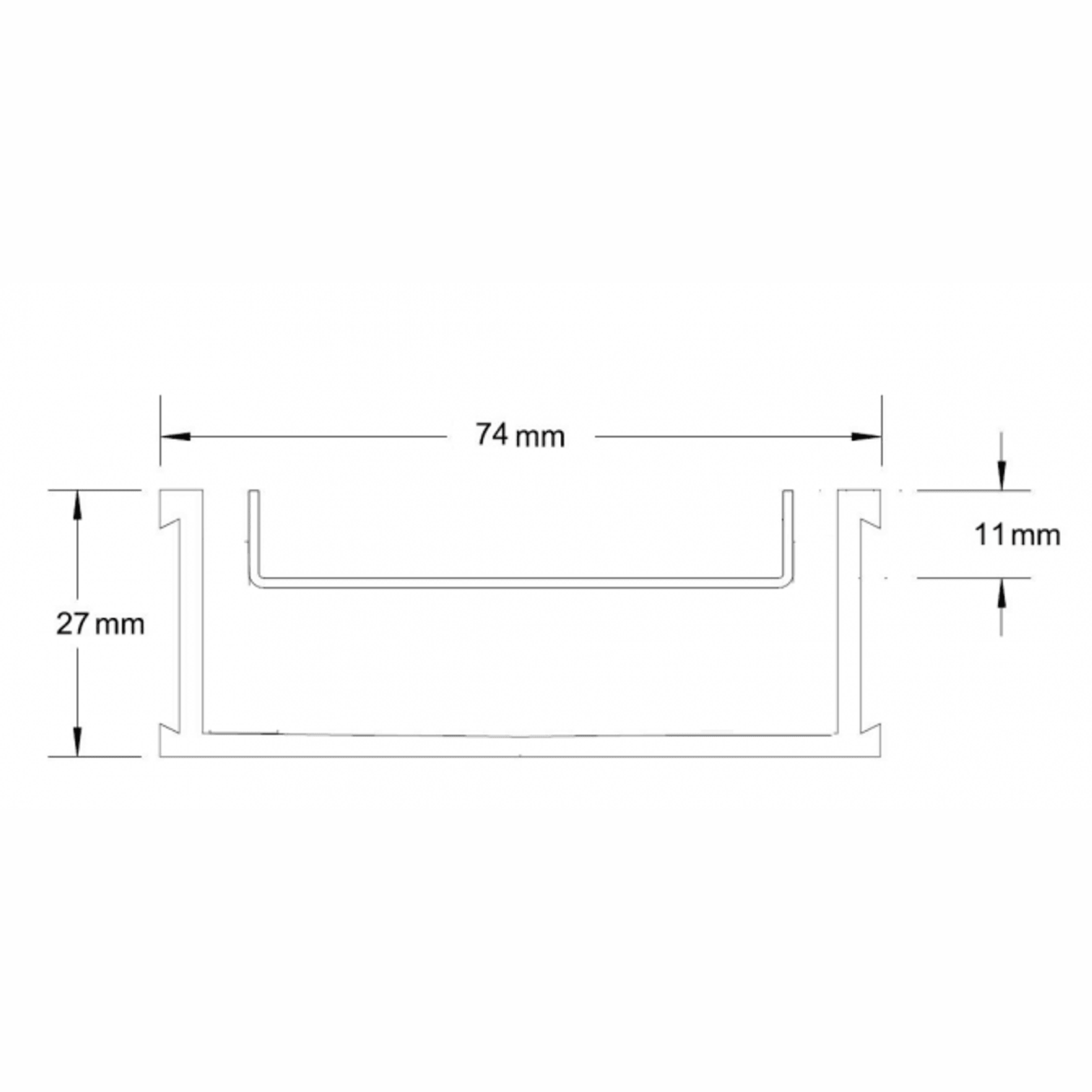 65TiGALLBL25 Drainage System with Black Powder Coat gallery detail image