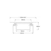 VC100-42 Stainless Steel Vinyl Clamp Drainage Unit gallery detail image