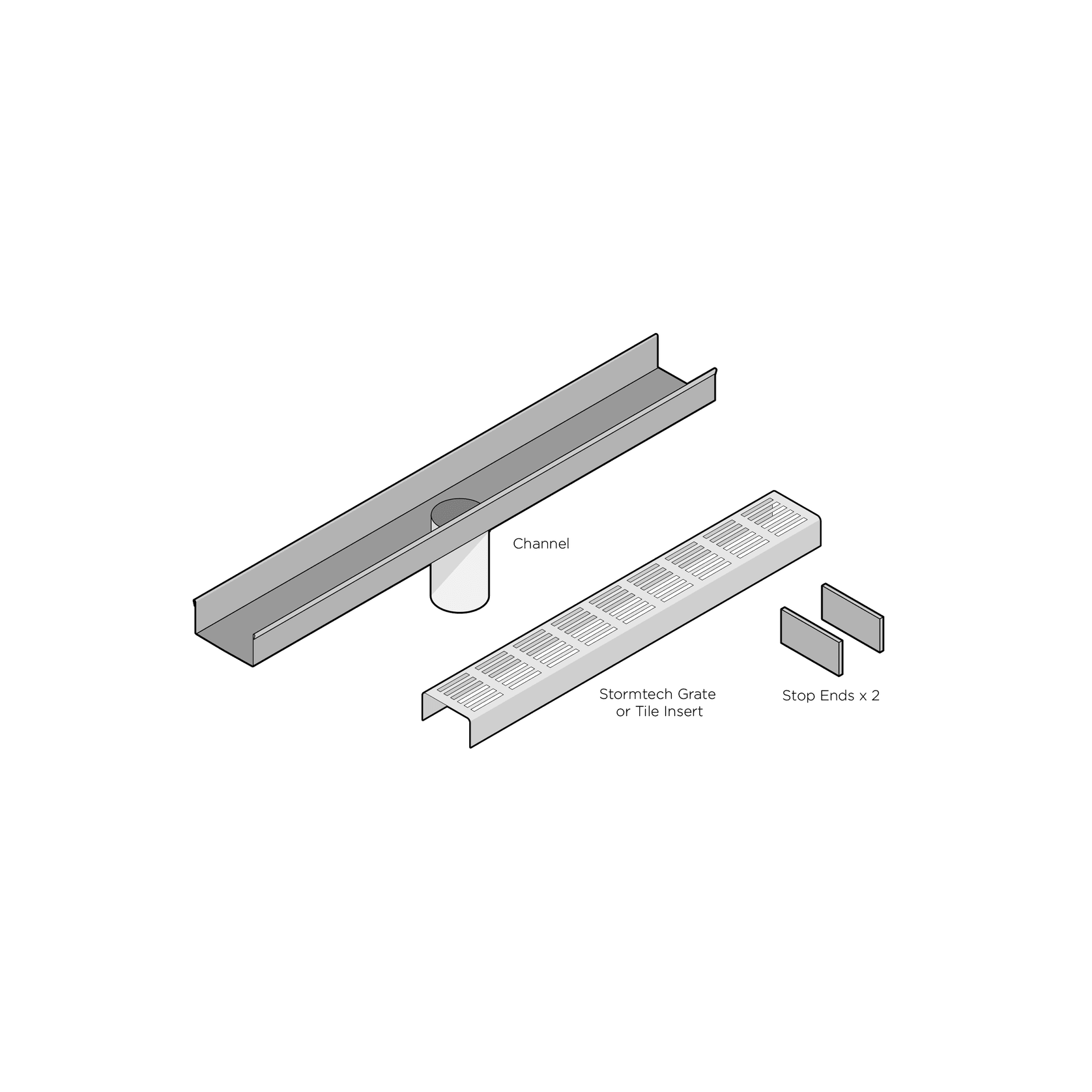 100PPSi20 Linear Drainage System gallery detail image