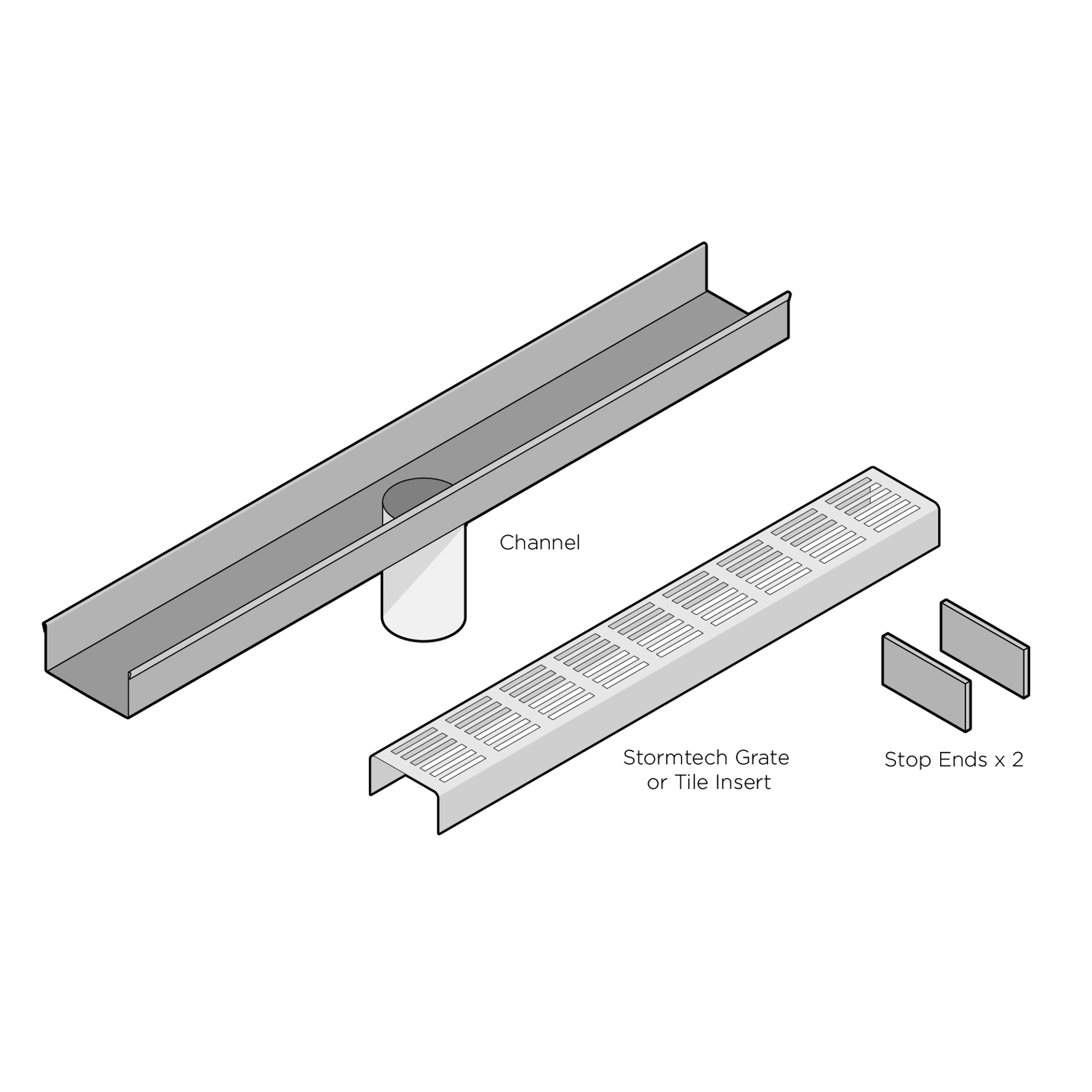 100MNDi20 Linear Drainage System gallery detail image