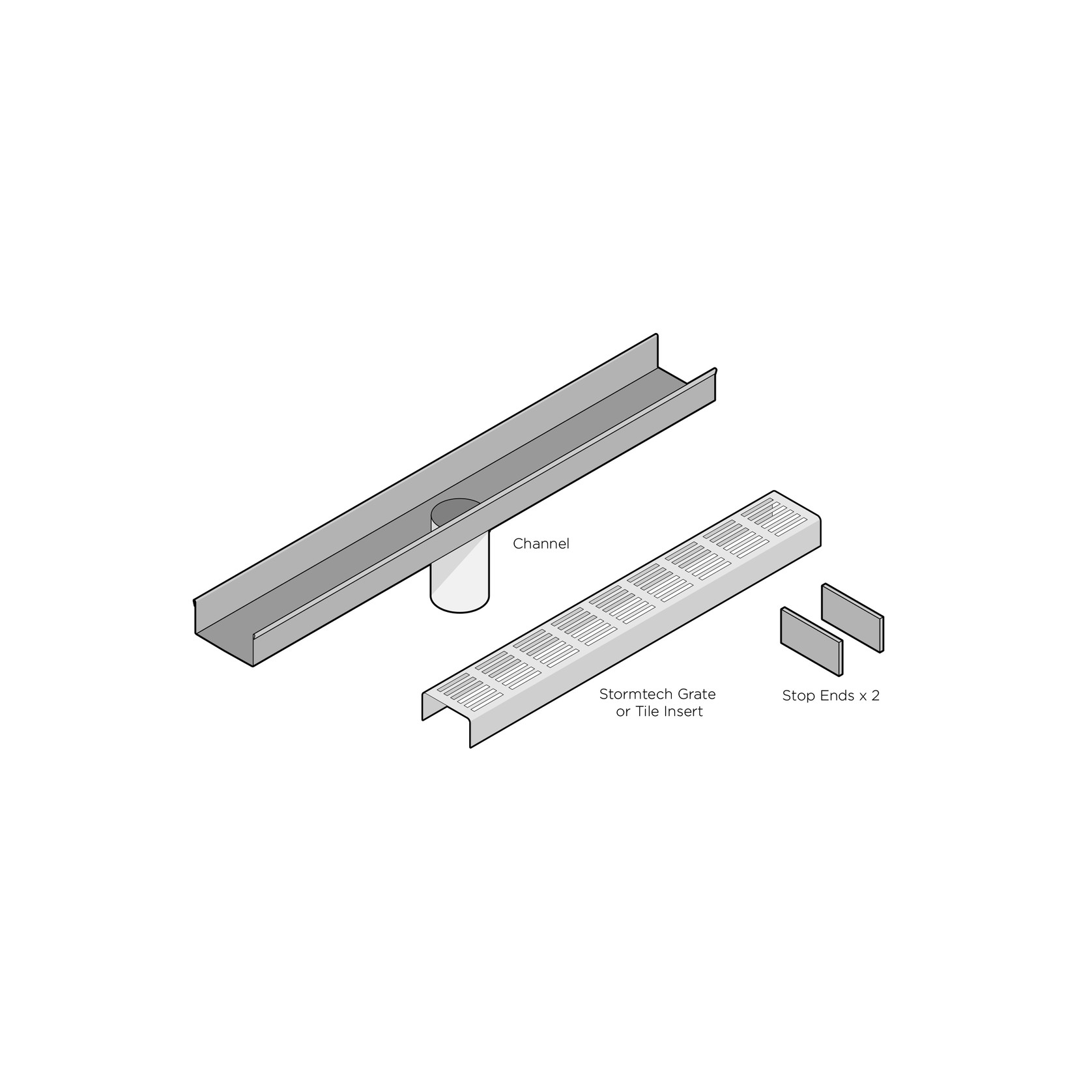 65PASi25 Linear Drainage System gallery detail image