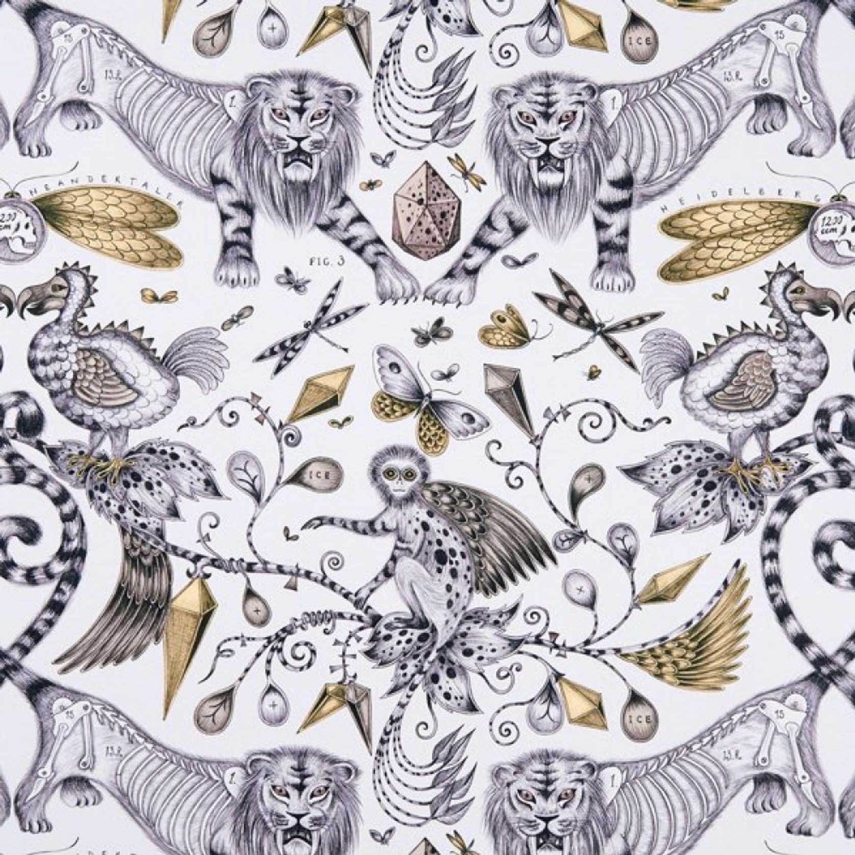 CLARKE & CLARKE - ANAMALIA COLLECTION gallery detail image