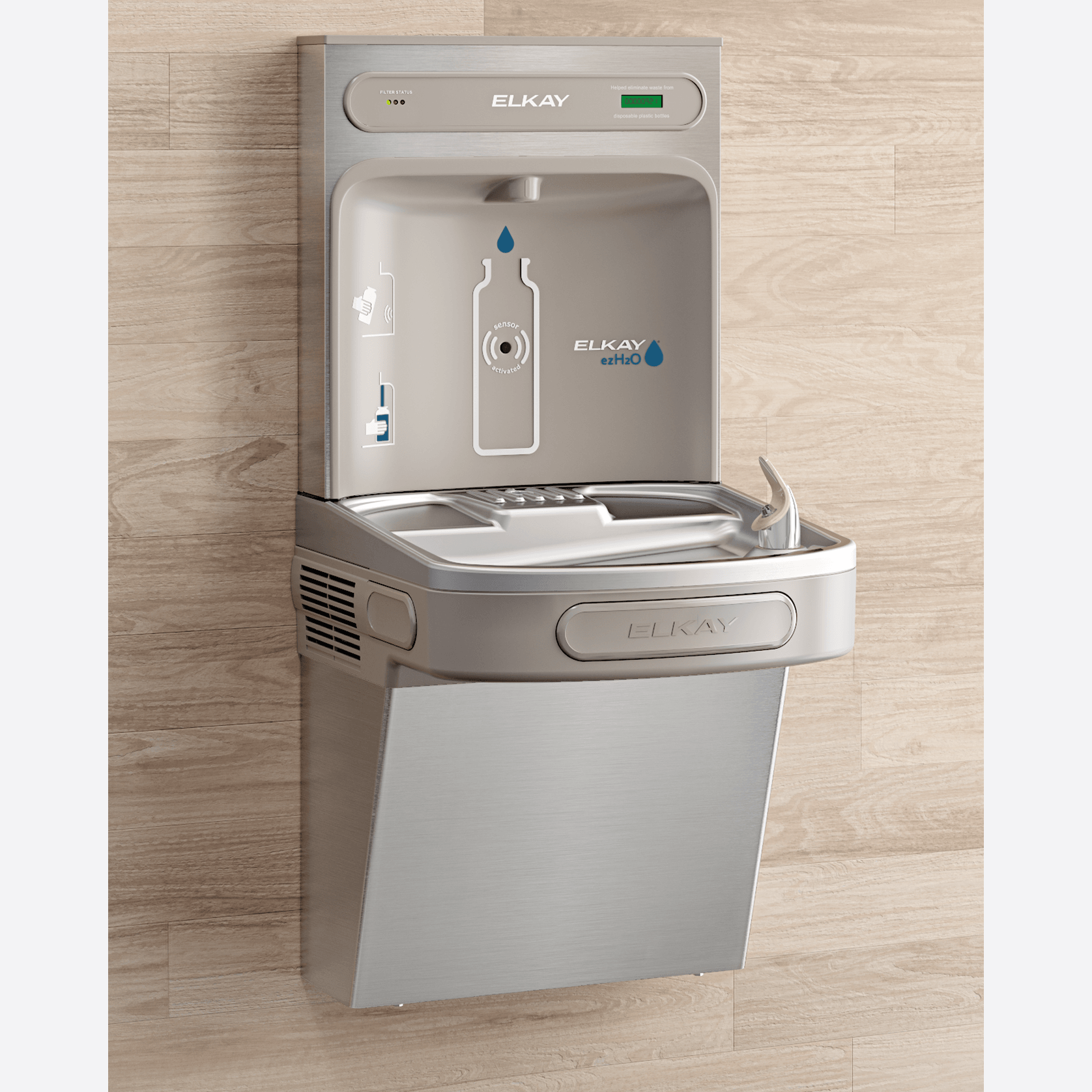 ELKAY ezH2O® BOTTLE FILLING STATION - Lead free* gallery detail image