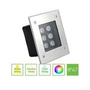 6W Square Inground Uplight gallery detail image