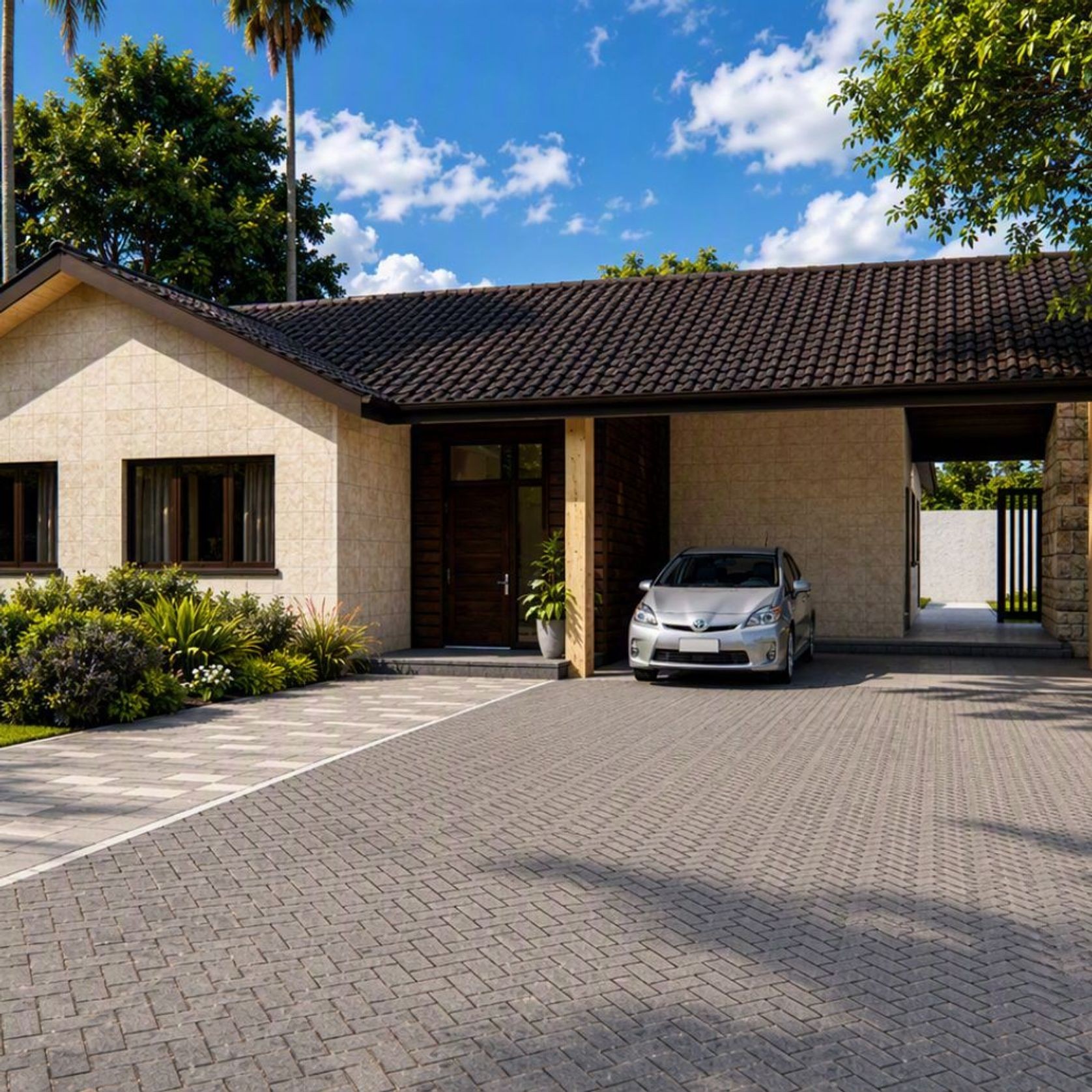 Permeable Paving - Hydrostone gallery detail image