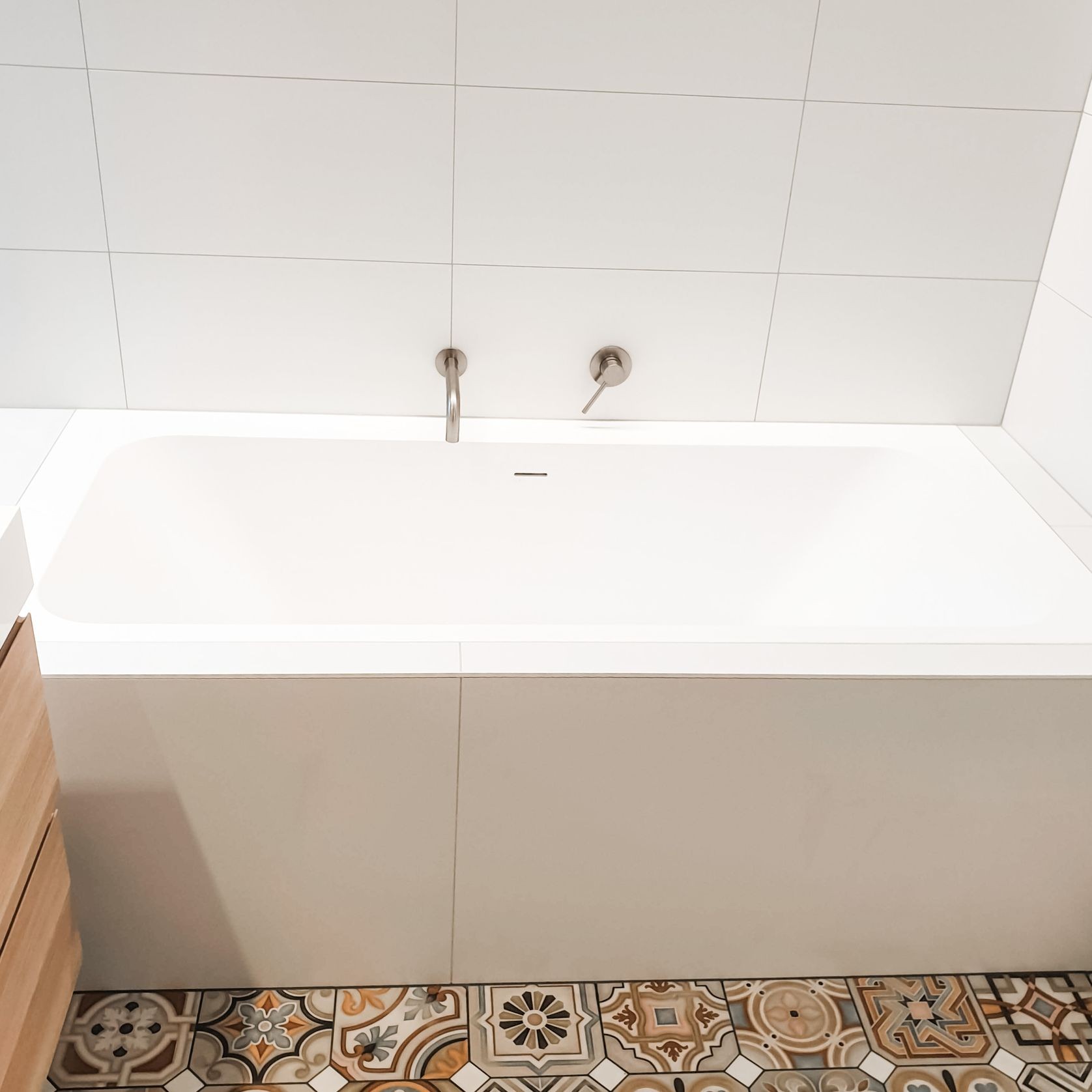 Emily ST28 1800mm Built-in Stone Bath gallery detail image