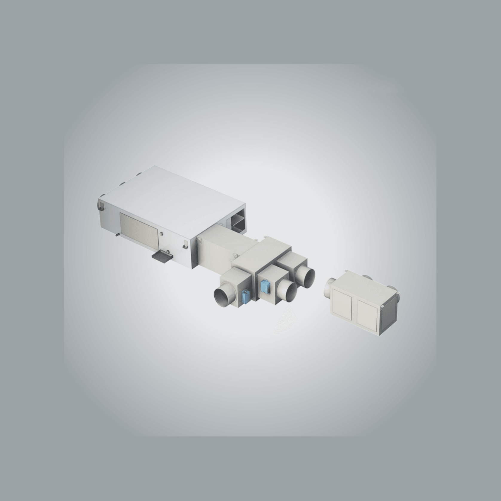 Aertesi EOS B Air Handling Unit for Heating, Cooling and Ventilation gallery detail image
