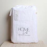 100% French Flax Linen Duvet Cover Set - White gallery detail image