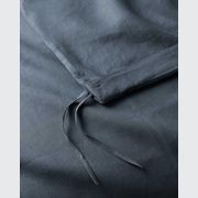 Ravello Linen Quilt Cover - Denim | Weave Home Bed Linen gallery detail image