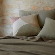 Ravello Linen Quilt Cover - Caper | Weave Home Bed Linen gallery detail image