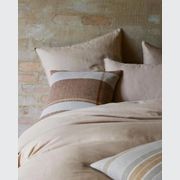 Ravello Linen Quilt Cover - Shell | Weave Home Bed Linen gallery detail image