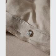 Ravello Linen Quilt Cover - Shell | Weave Home Bed Linen gallery detail image