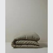 Ravello Linen Quilt Cover - Caper | Weave Home Bed Linen gallery detail image