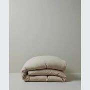 Ravello Linen Quilt Cover - Shell | Weave Home Bed Linen gallery detail image