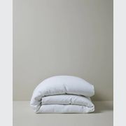 Ravello Linen Quilt Cover - White | Weave Home Bed Linen gallery detail image