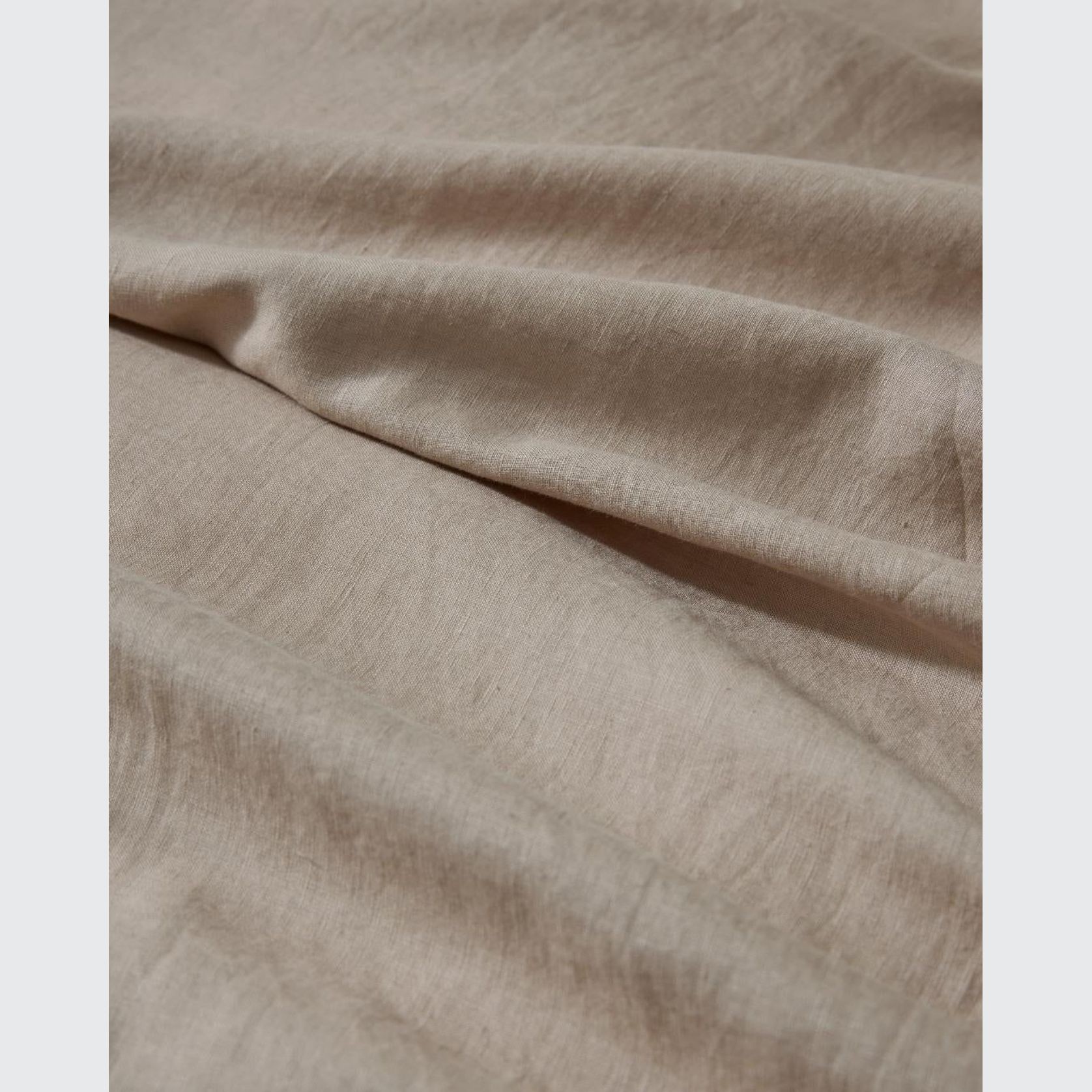 Ravello Linen Quilt Cover - Shell | Weave Home Bed Linen gallery detail image