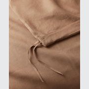 Ravello Linen Quilt Cover - Biscuit | Weave Home Bed Linen gallery detail image