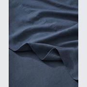 Ravello Linen Quilt Cover - Denim | Weave Home Bed Linen gallery detail image