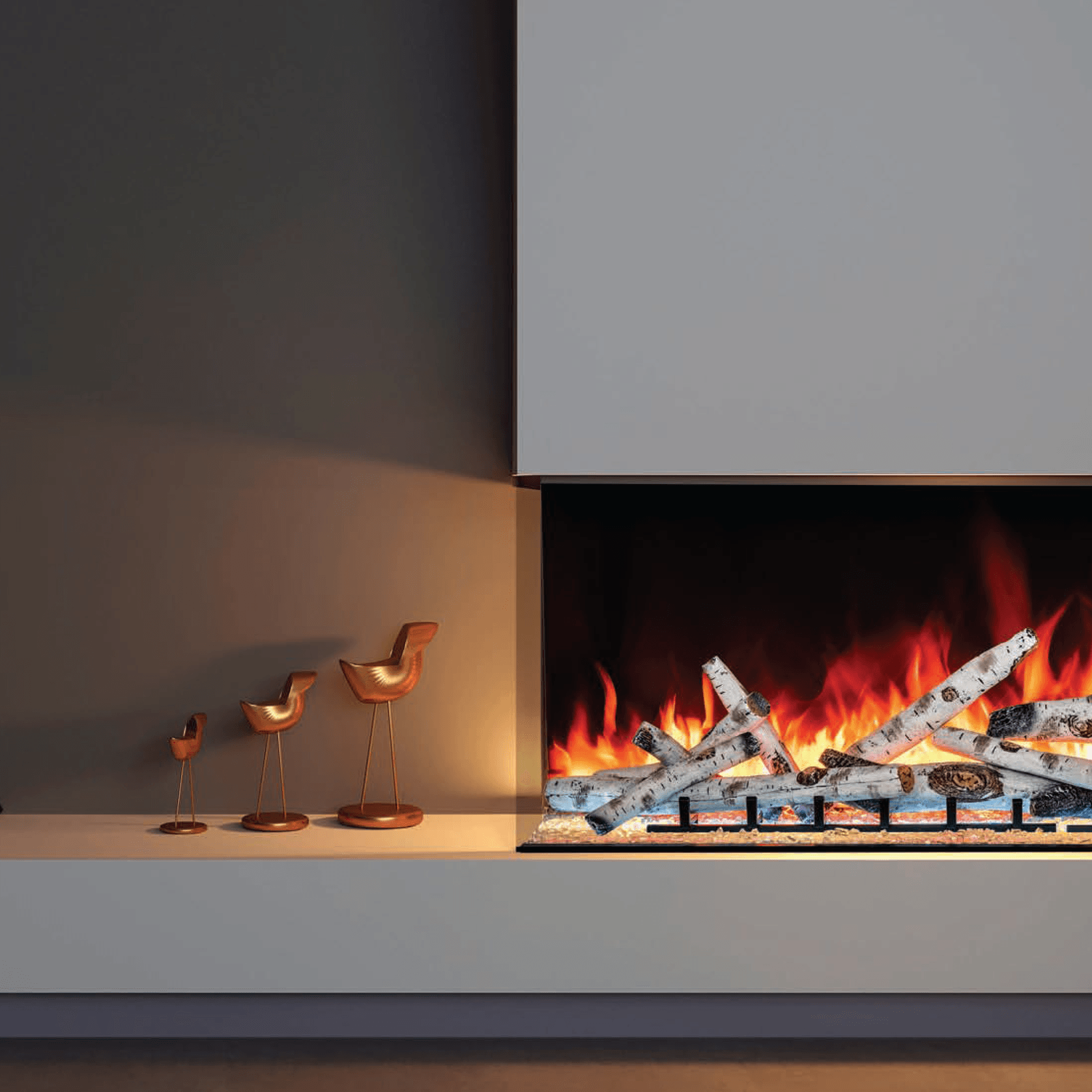 Amantii Tru View Bespoke 65 Electric Fireplace gallery detail image