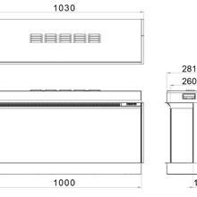 Rinnai ES 1000 Electric Fire gallery detail image