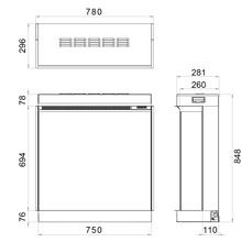 Rinnai ES 750 Electric Fire gallery detail image