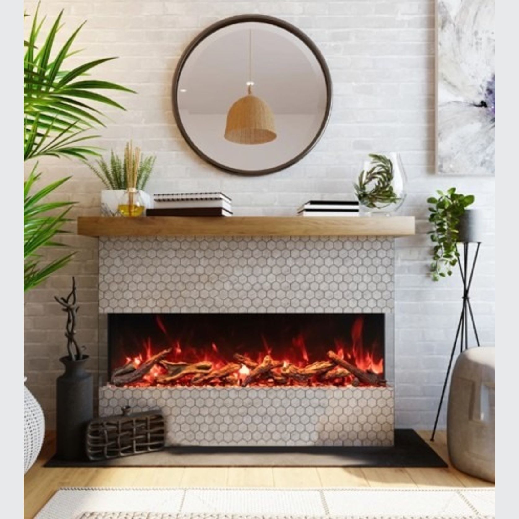 Amantii Tru View Bespoke 65 Electric Fireplace gallery detail image