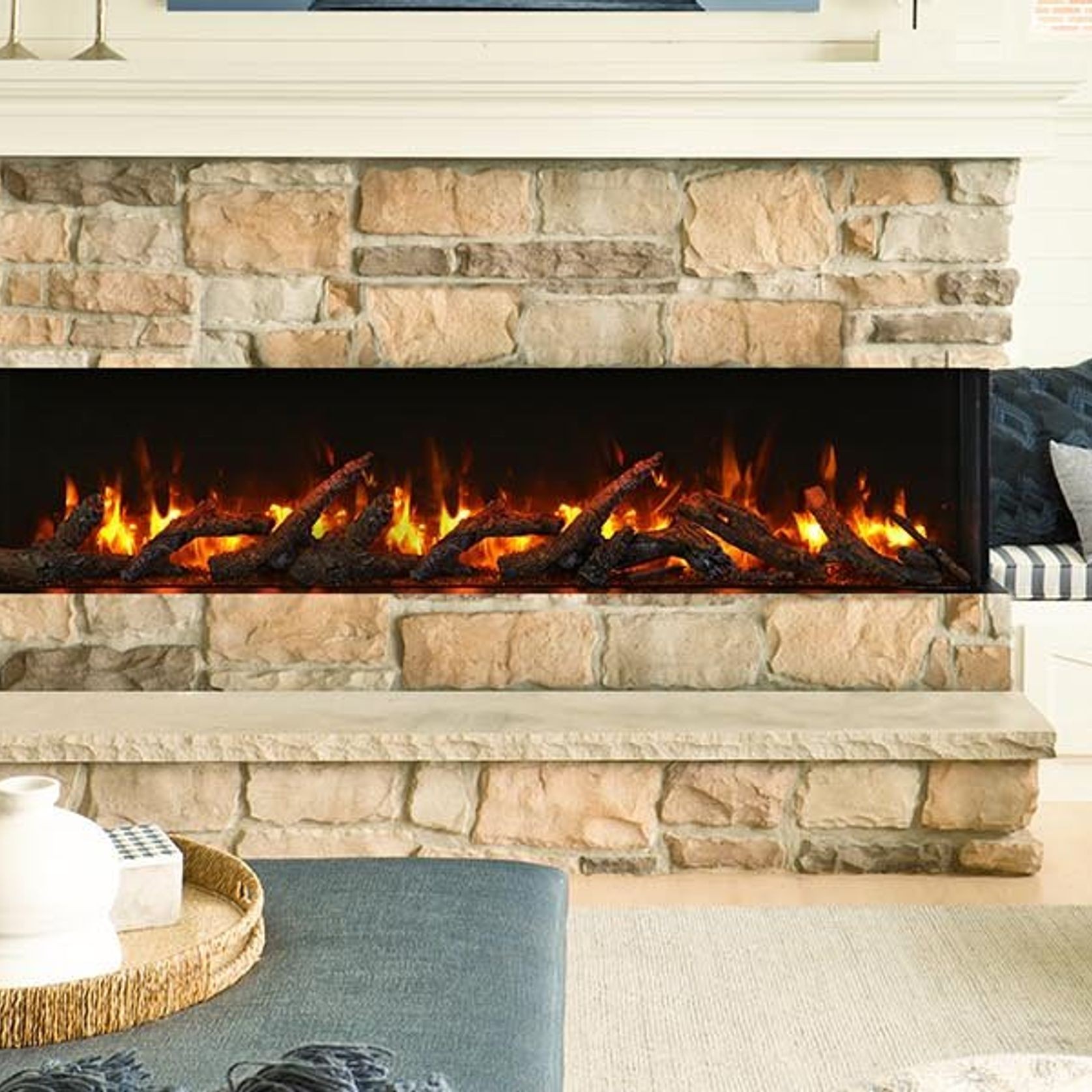 Amantii 72 Truview XL Electric Fireplace gallery detail image
