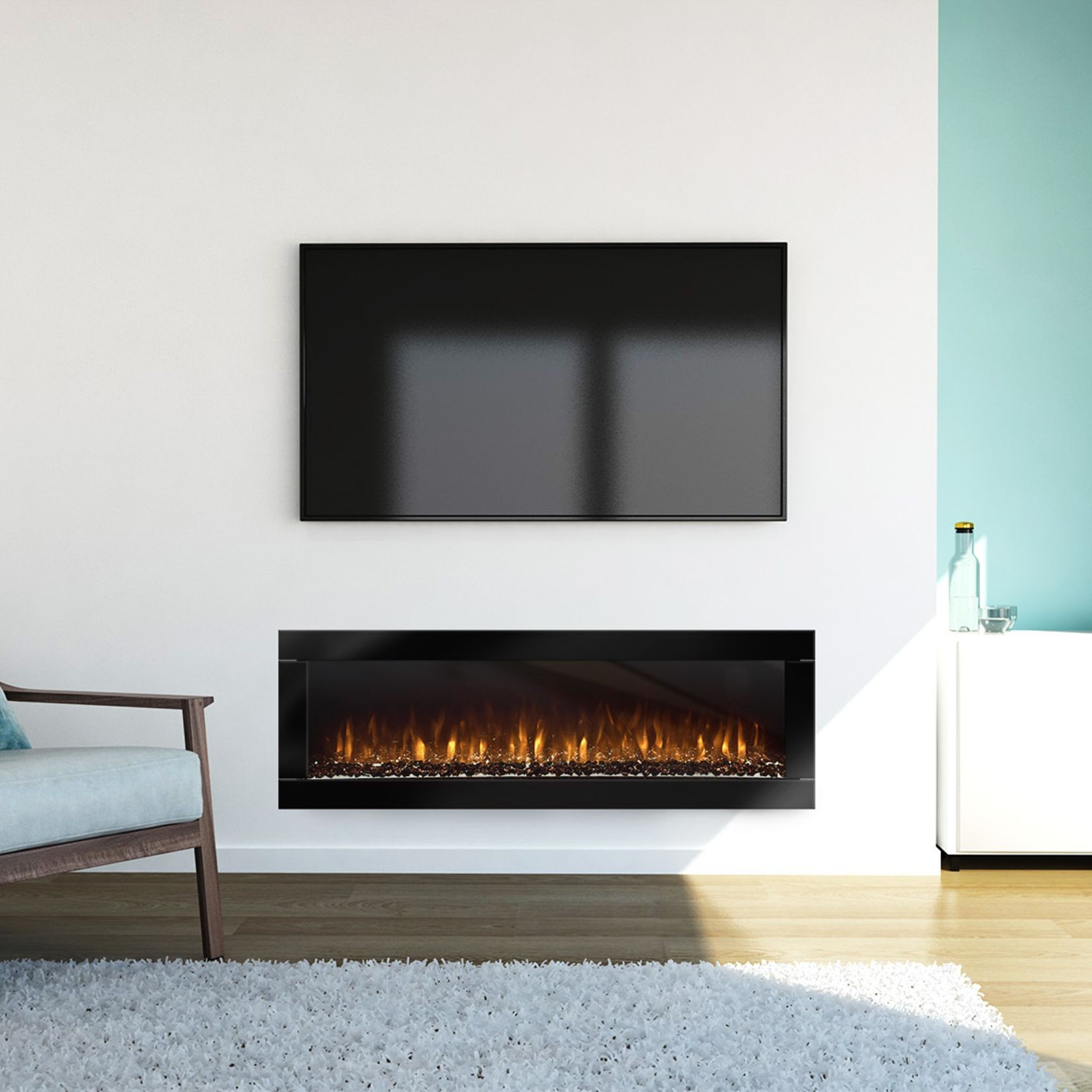 Ambe Linear50 Deep Electric Fireplace gallery detail image