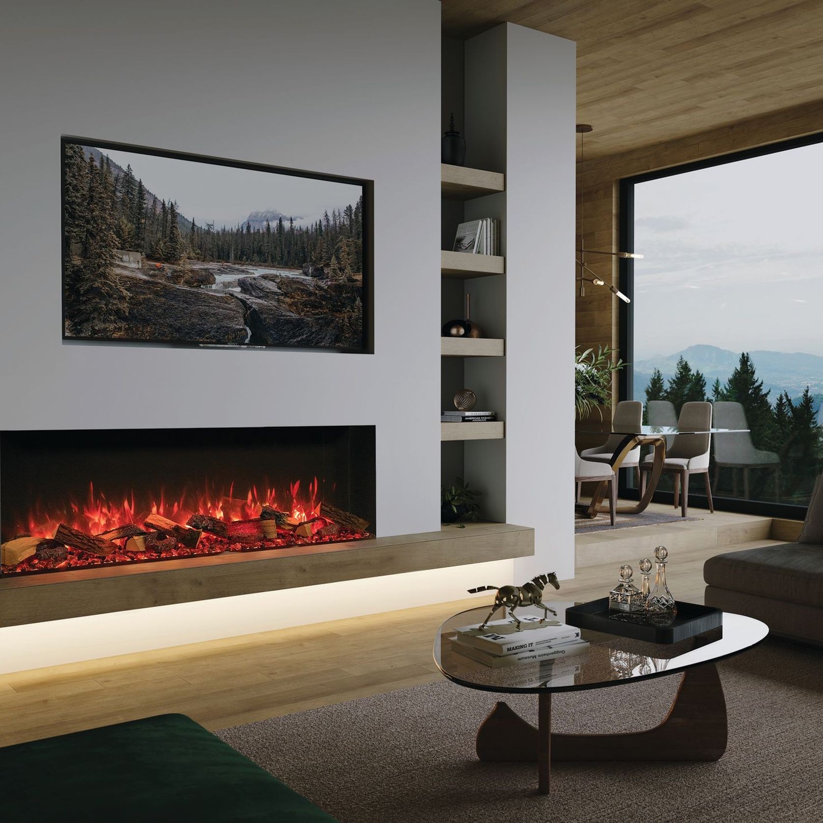 Onyx Avanti Electric Fireplace Range gallery detail image