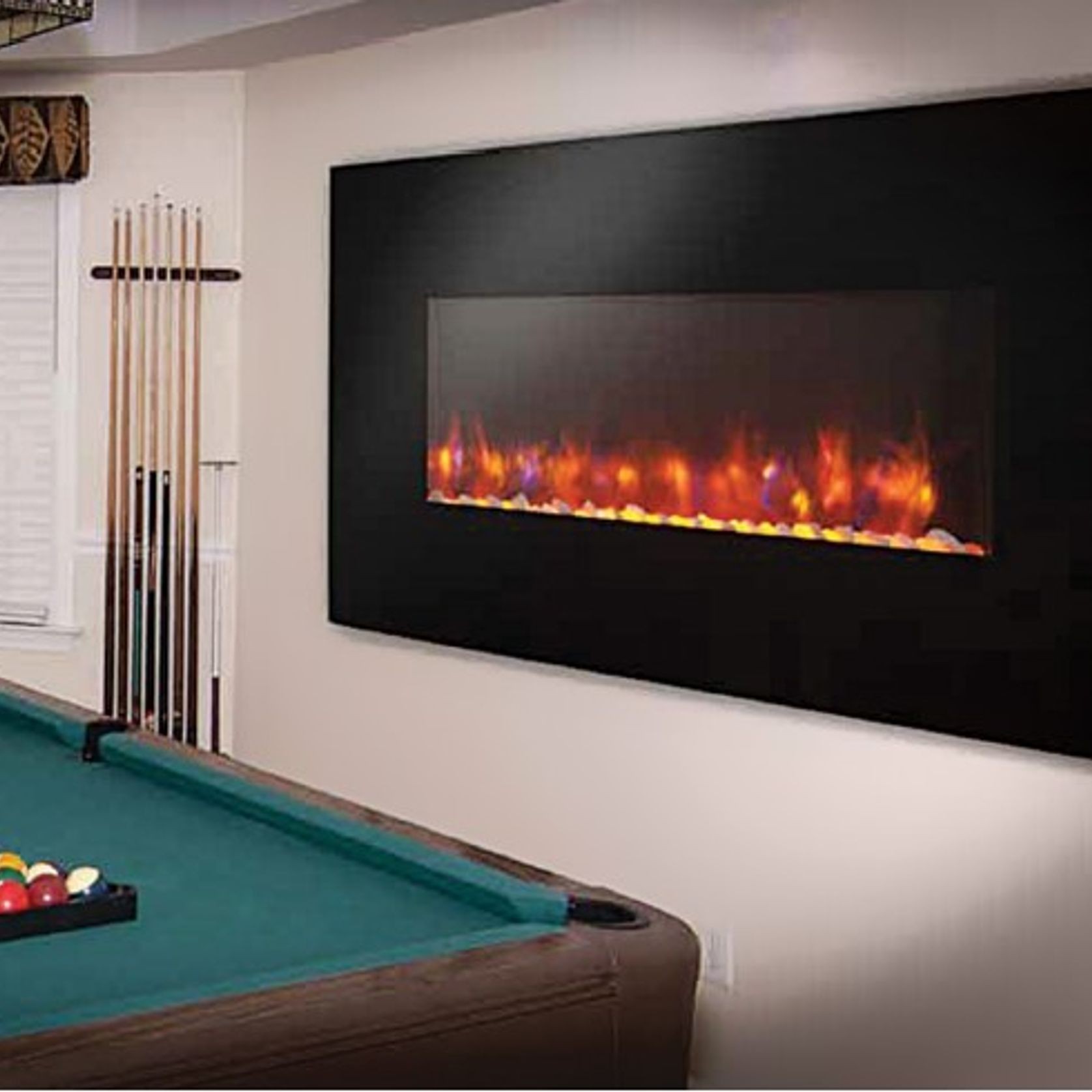 GE Linear Wall Mounted | Electric Fireplace gallery detail image