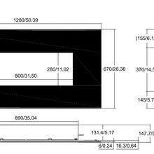 GE Linear Wall Mounted | Electric Fireplace gallery detail image