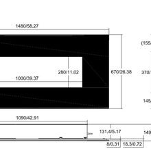 GE Linear Wall Mounted | Electric Fireplace gallery detail image