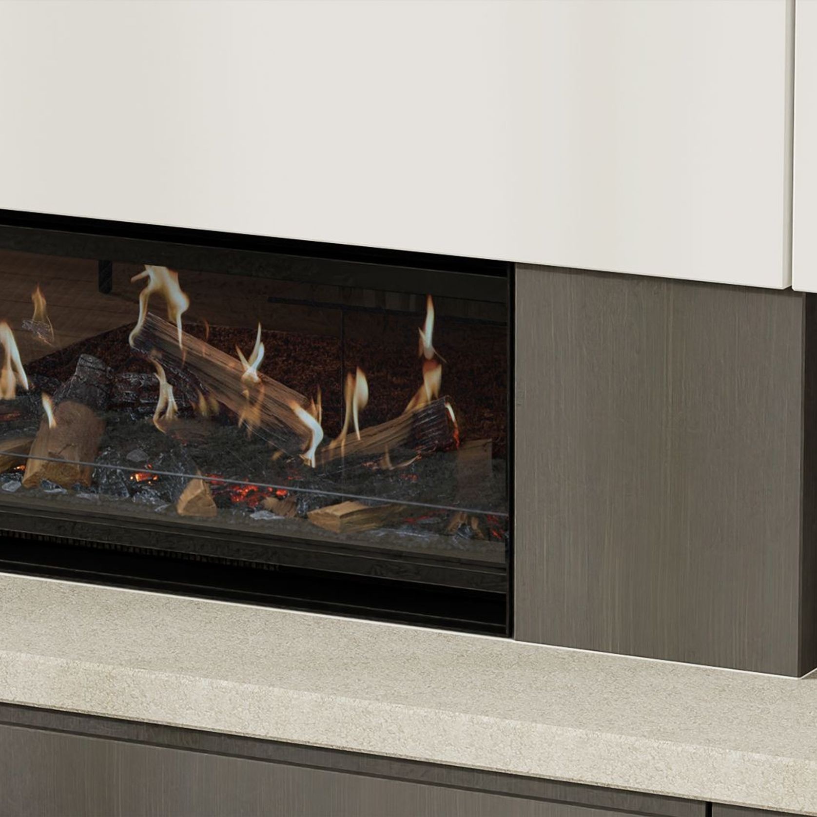 Escea LE1250 Holographic Electric Fireplace gallery detail image