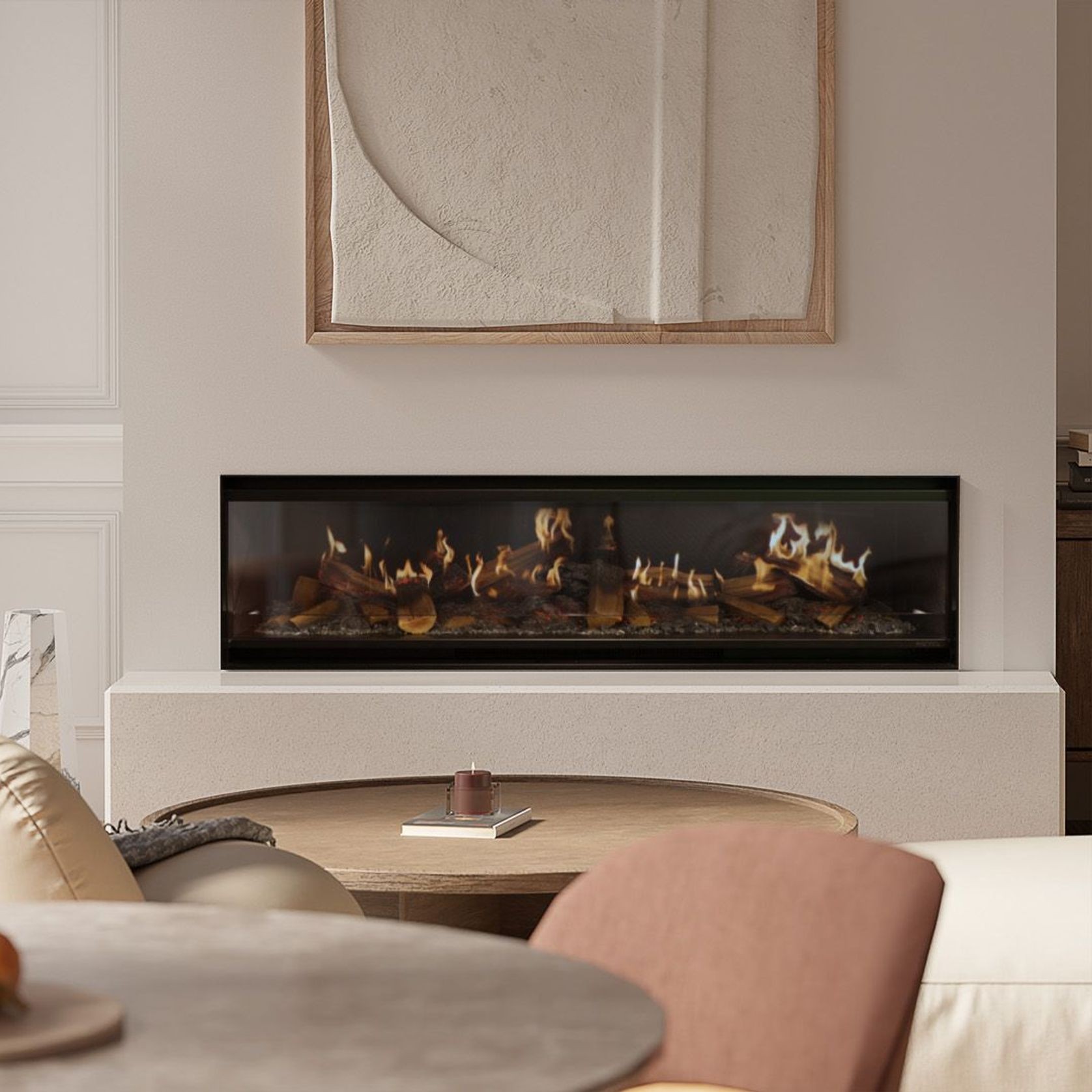 Escea LE1550 Holographic Electric Fireplace gallery detail image