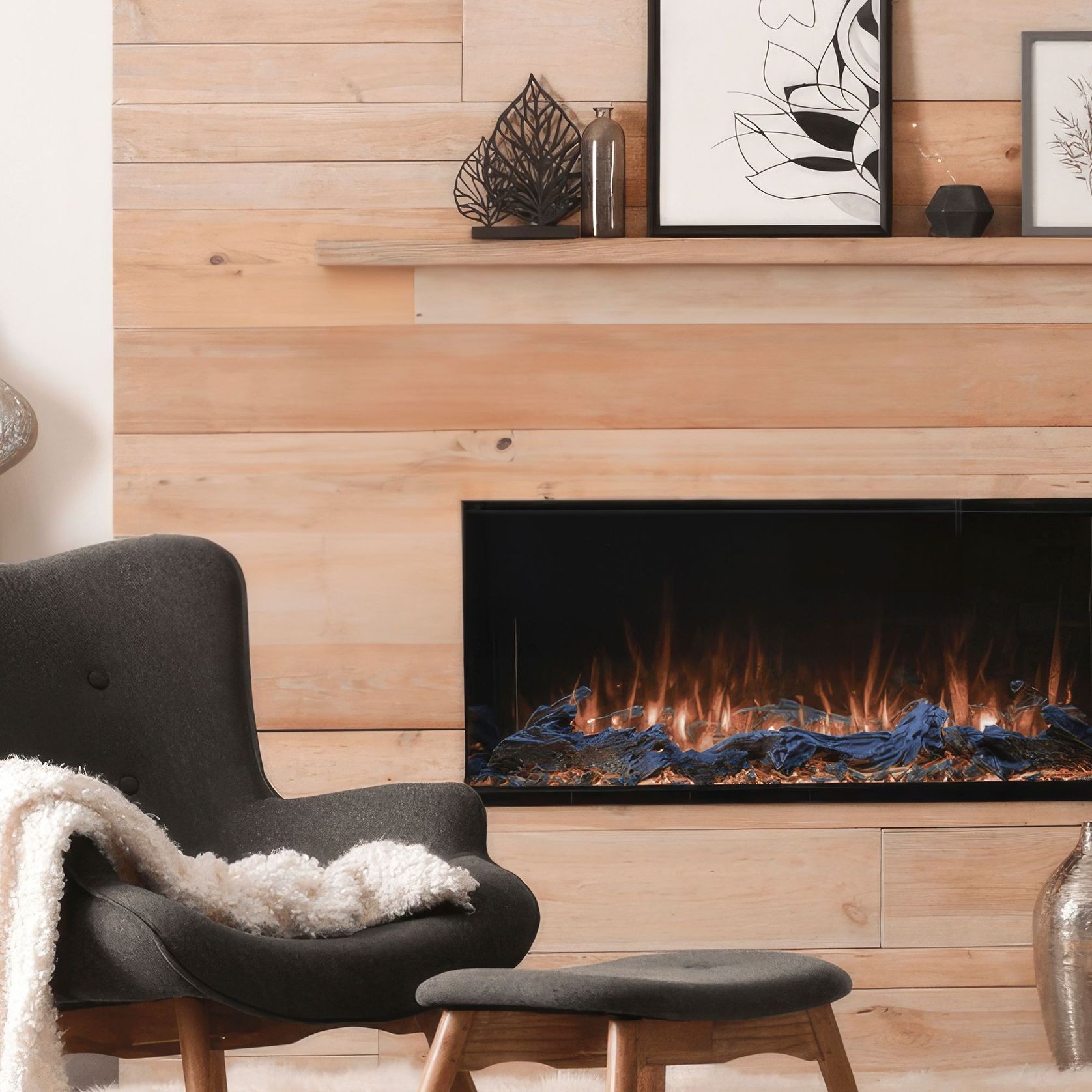 Planika Astro 1500 Electric Fireplace gallery detail image