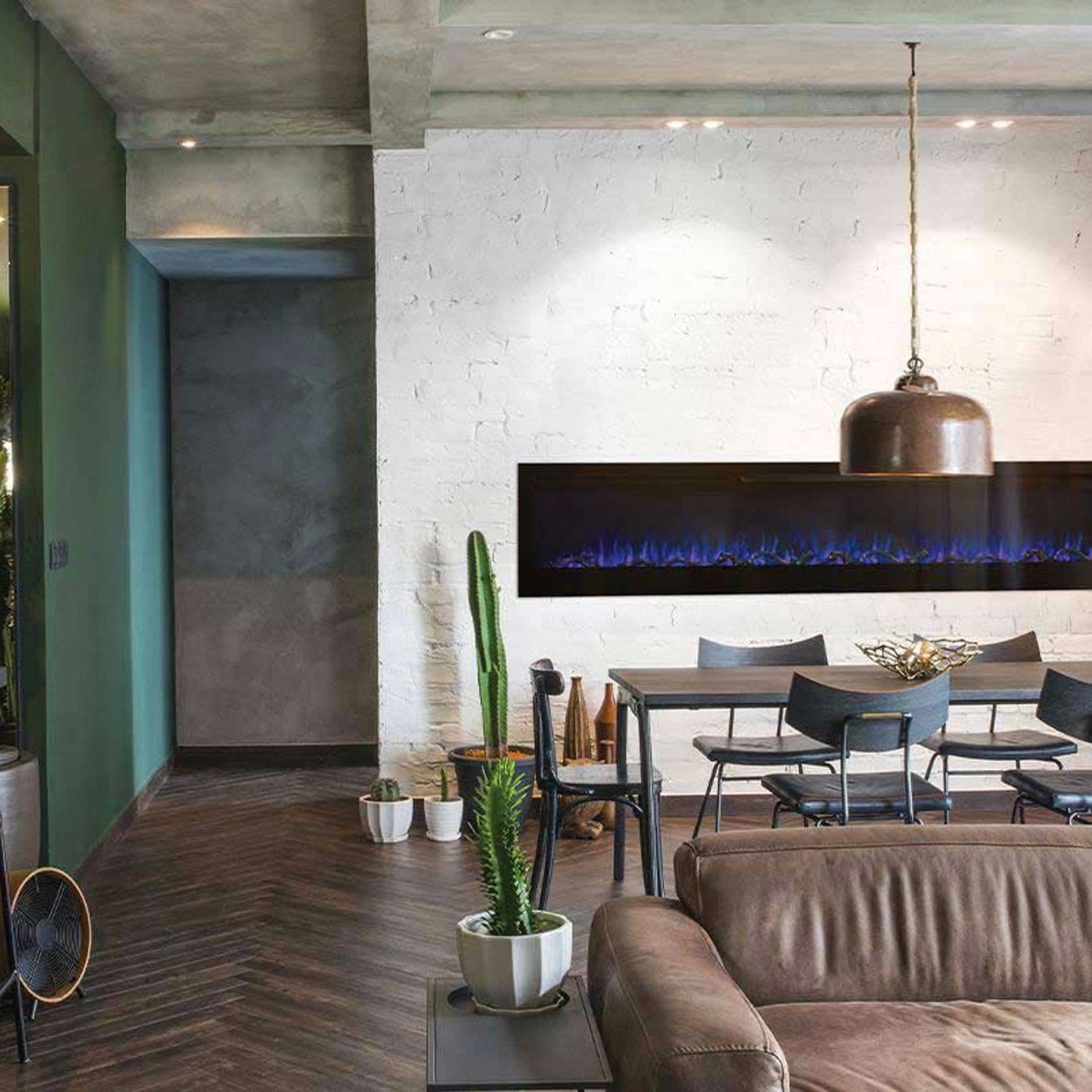 Visionline VL72 Electric Fireplace gallery detail image