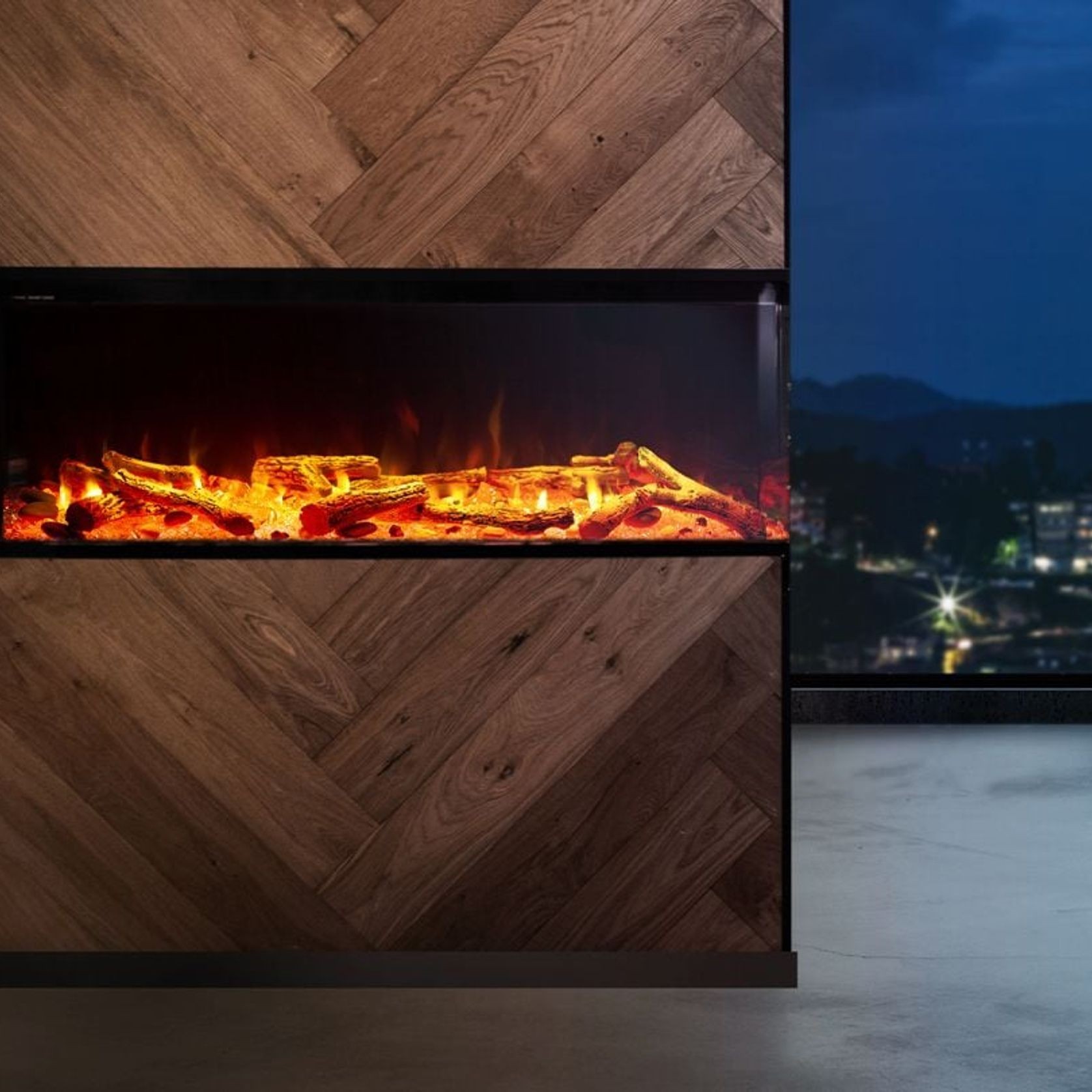 Visionline View Electric Fireplace gallery detail image