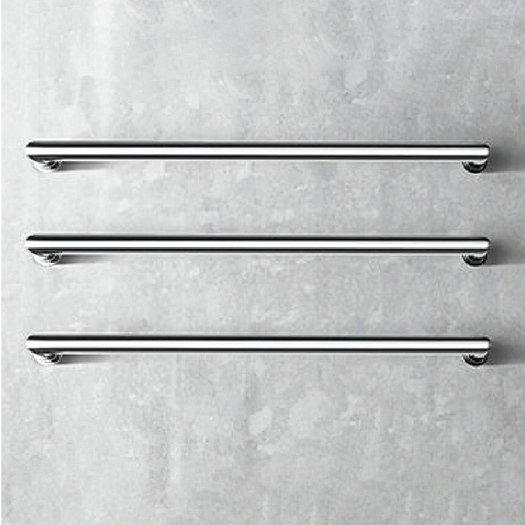 Horizontal Round Heated Towel Rail gallery detail image