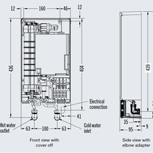 Rheem Eclipse Electric Continuous Flow Water Heater gallery detail image