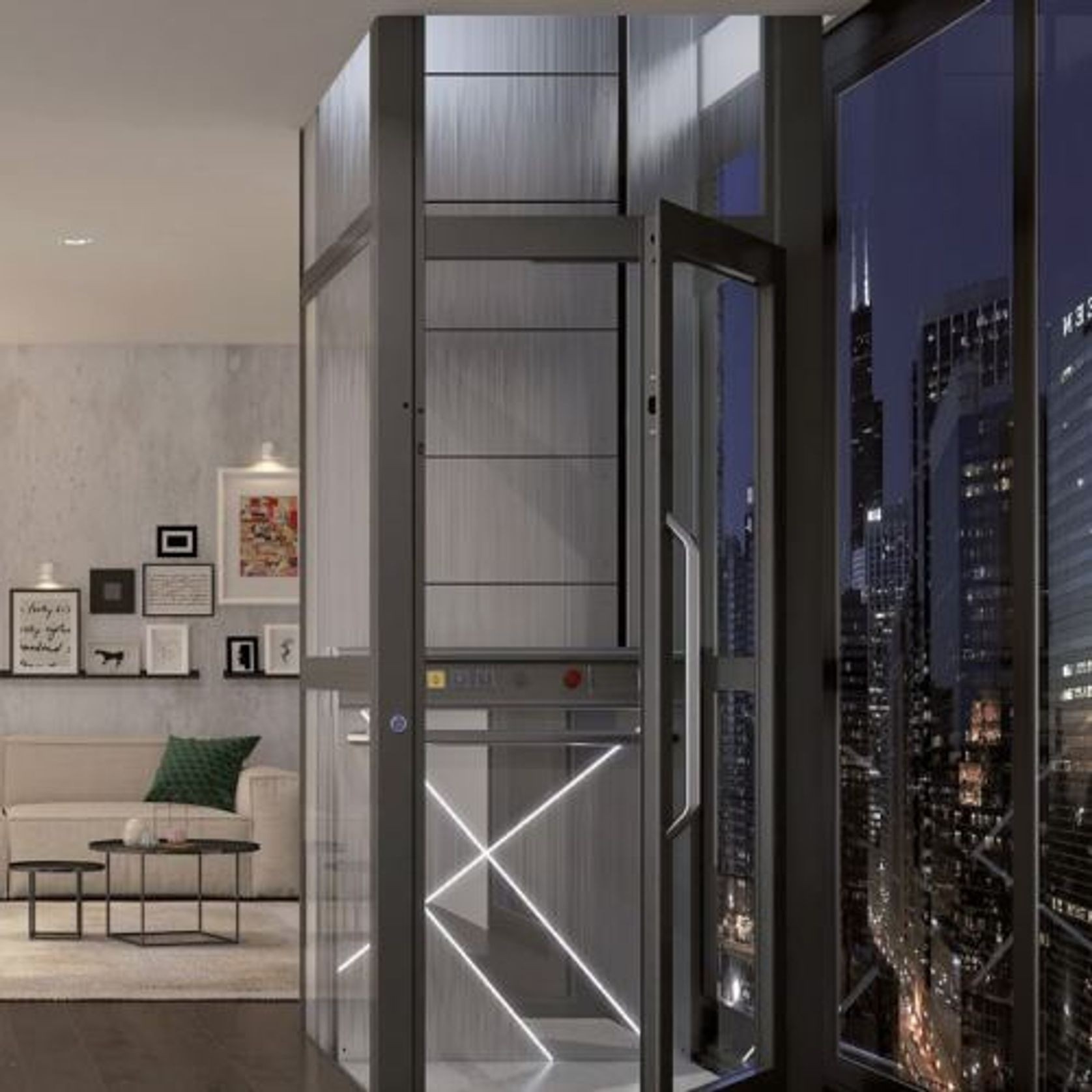 DomoFlex Screw Driven Platform Lift gallery detail image