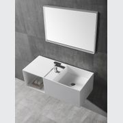 Matteo Composite Stone Wall-mounted Basin gallery detail image