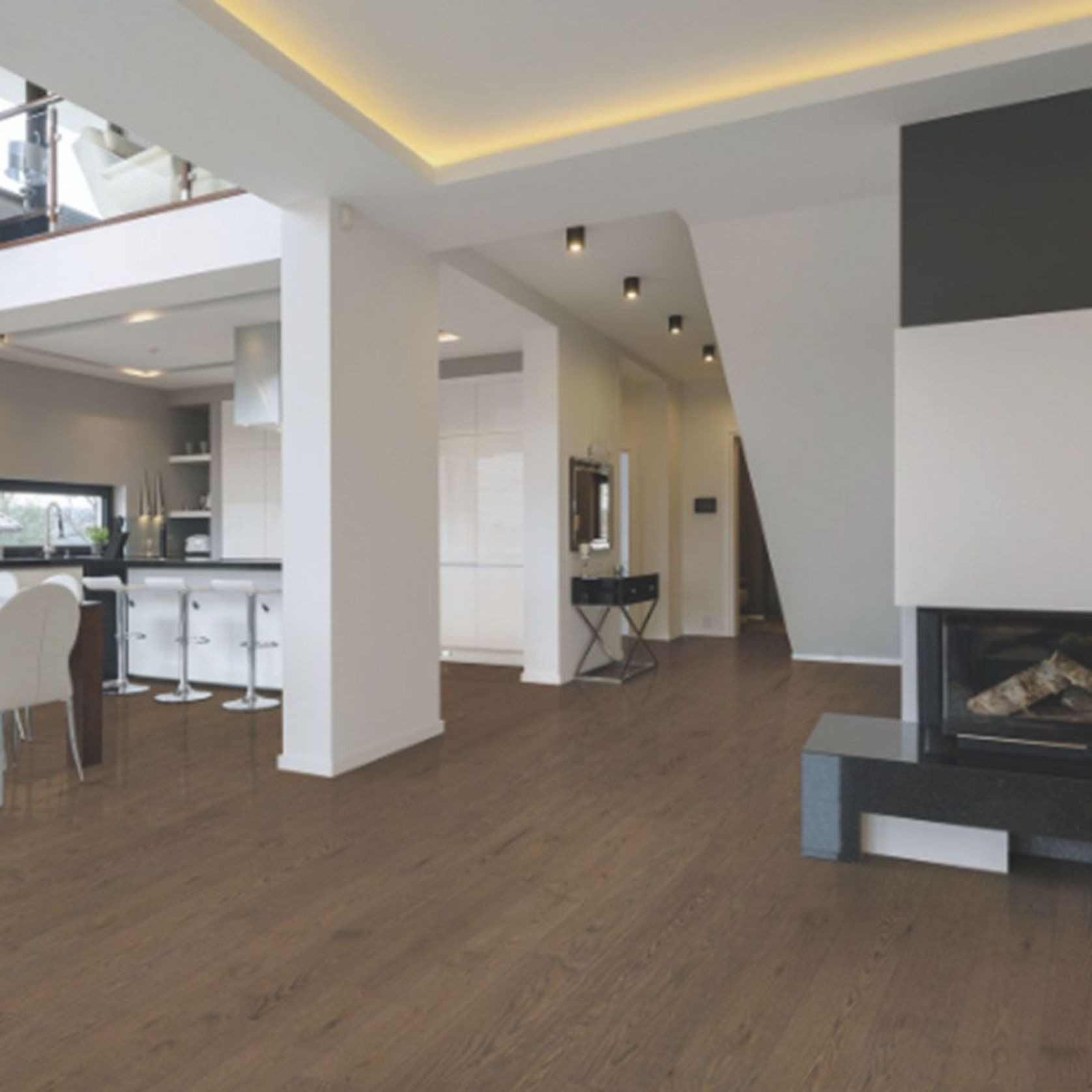 Chocolate | Genuine Oak Engineered Wood Flooring gallery detail image