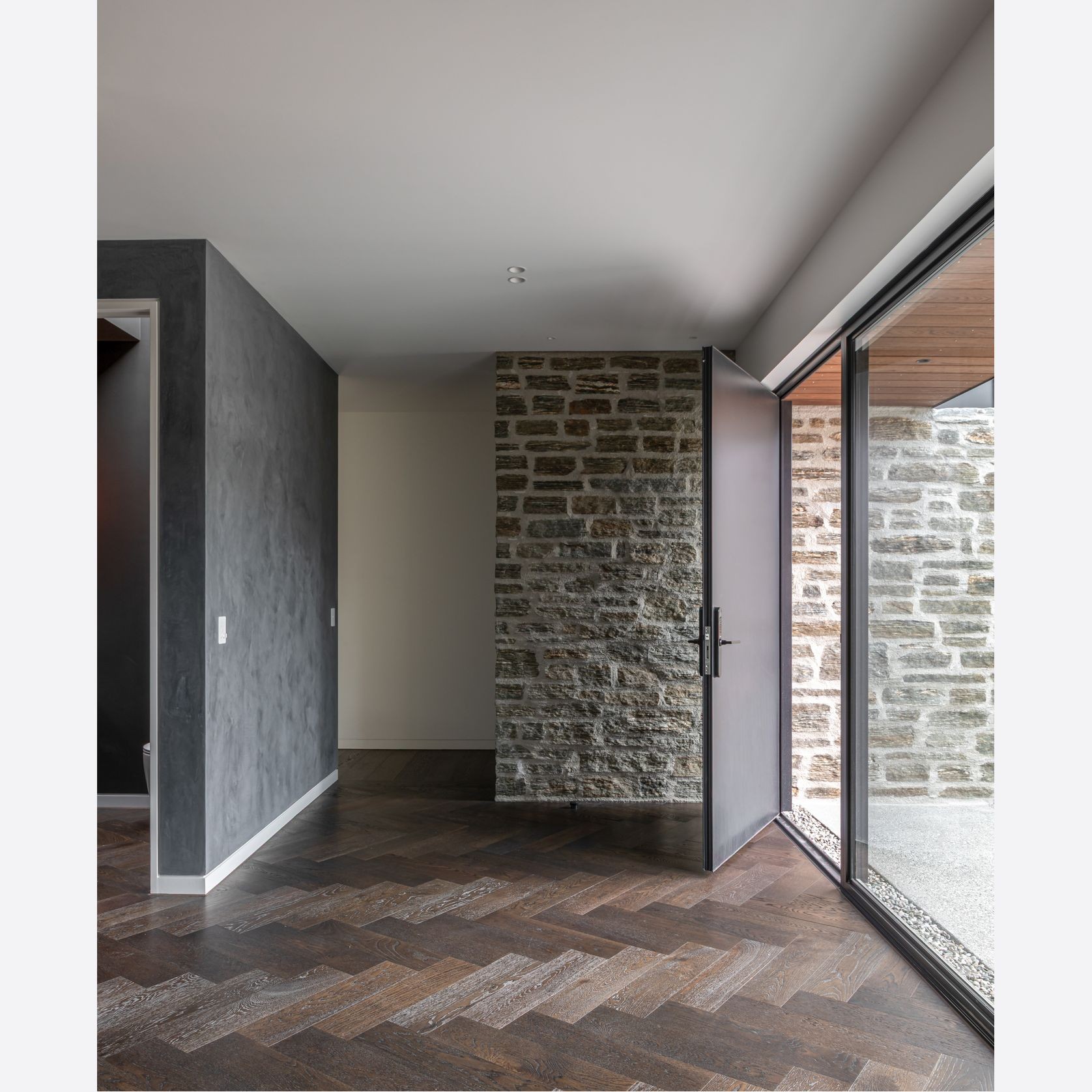 Slate Grey | Genuine Oak Parquet Engineered Flooring gallery detail image