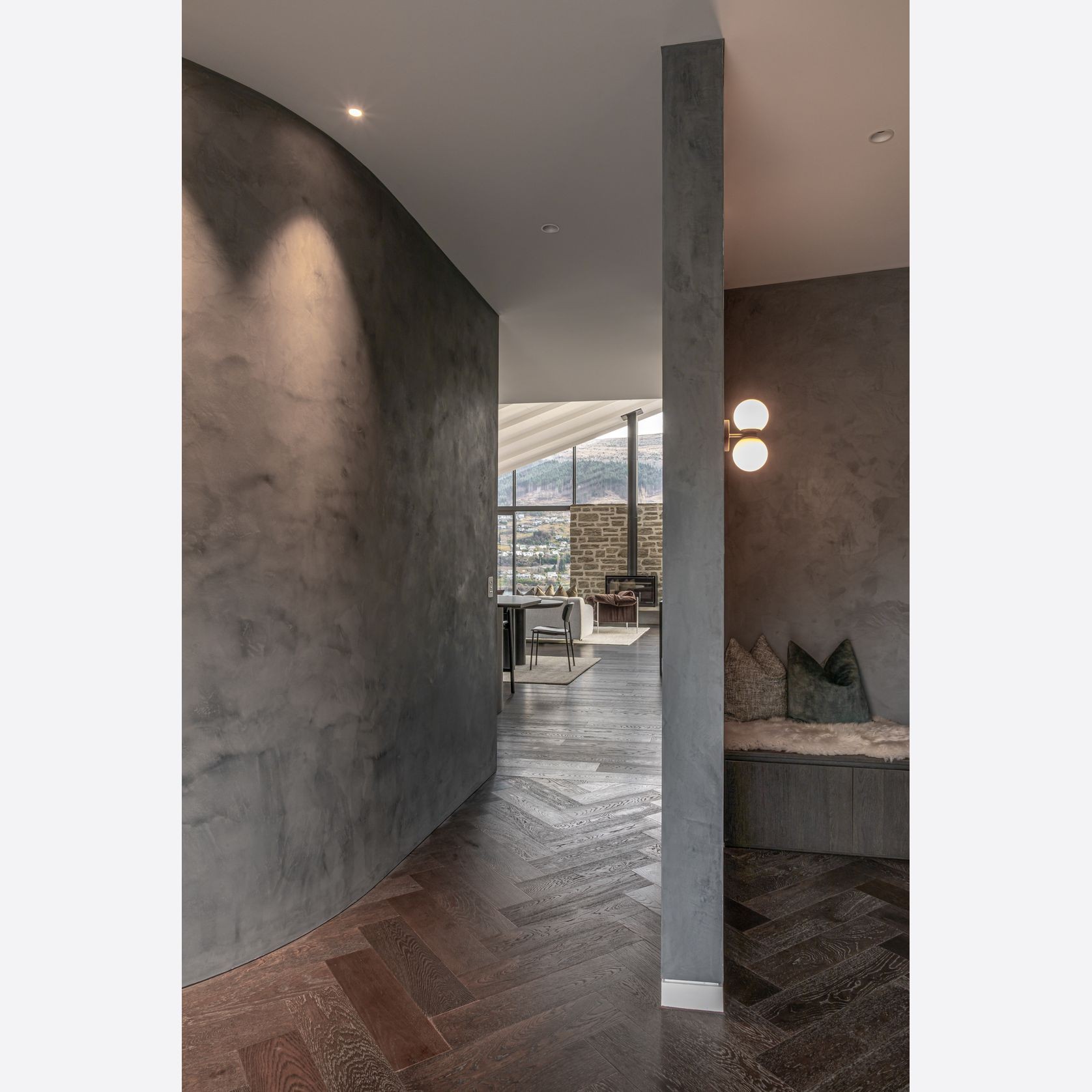 Slate Grey | Genuine Oak Parquet Engineered Flooring gallery detail image