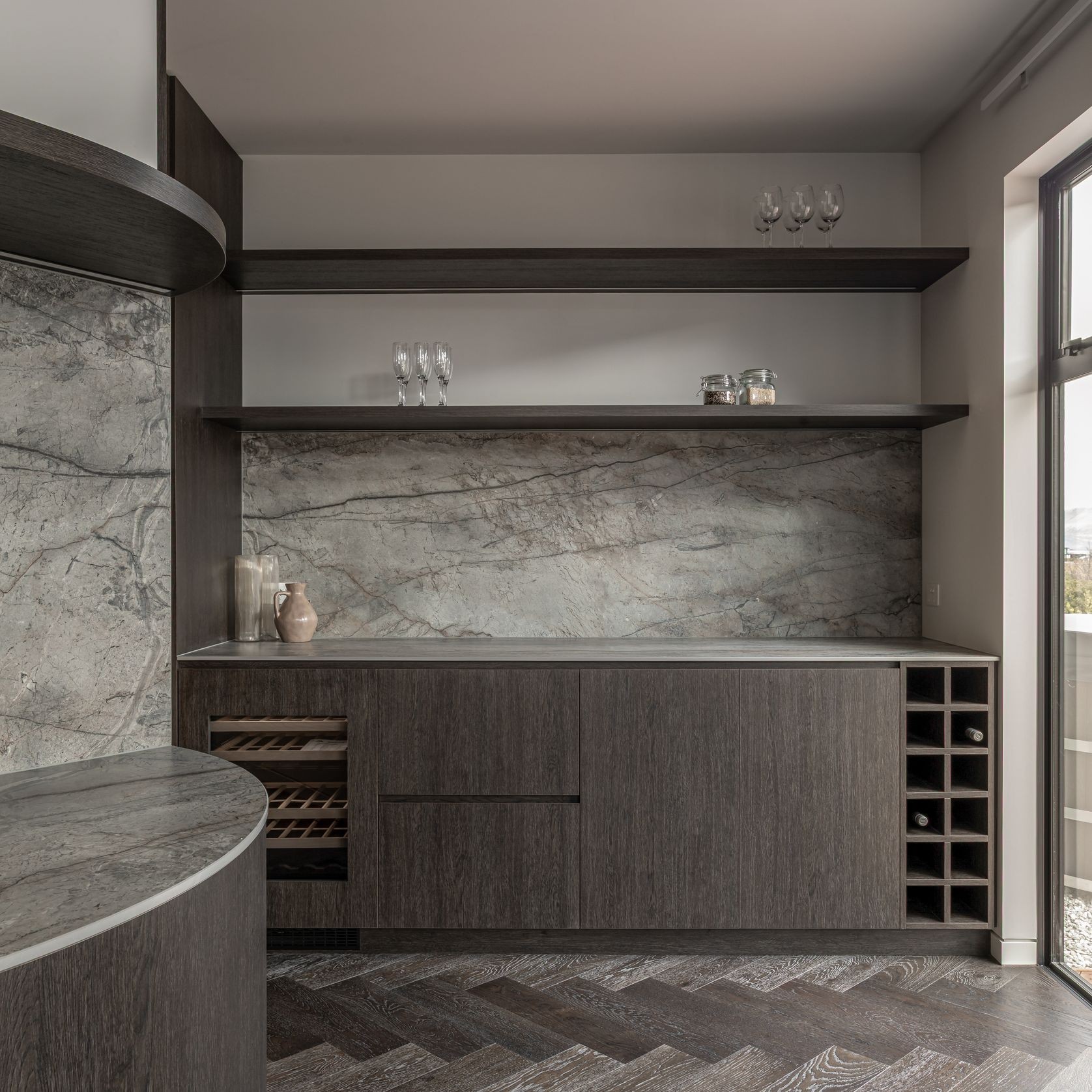 Slate Grey | Genuine Oak Parquet Engineered Flooring gallery detail image