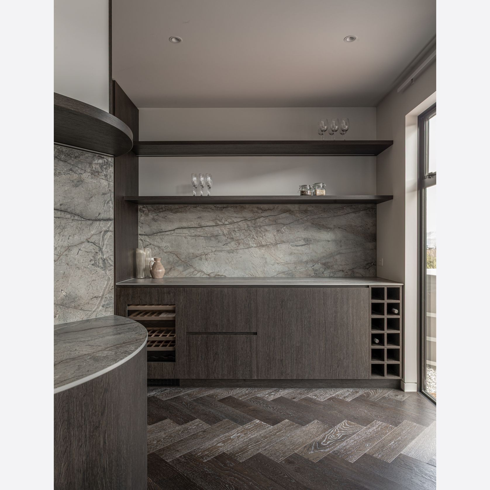 Slate Grey | Genuine Oak Parquet Engineered Flooring gallery detail image