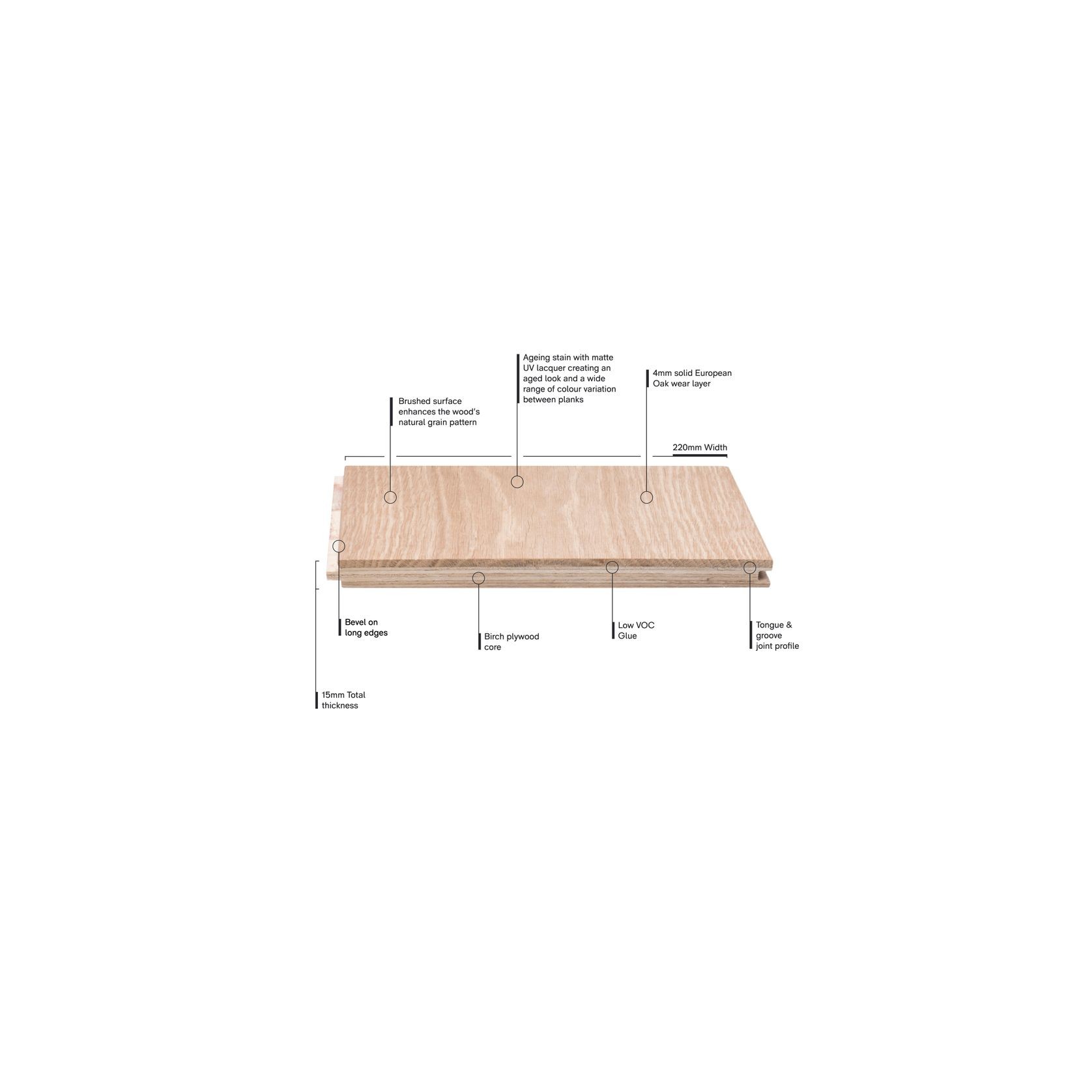 Atelier Granite Timber Flooring gallery detail image