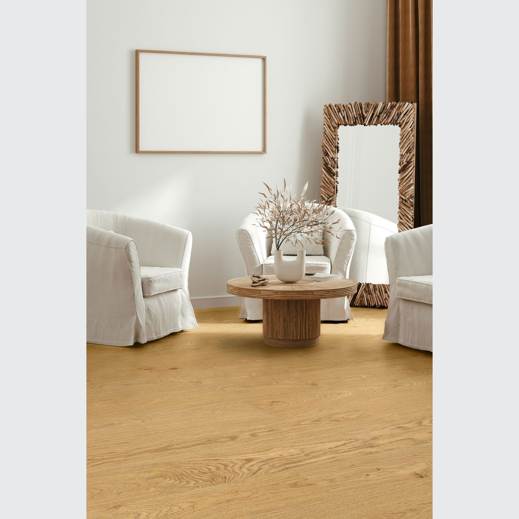 Caramel I Genuine Oak Engineered Flooring gallery detail image